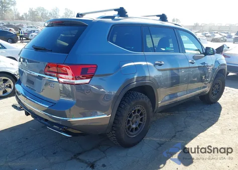2019 Volkswagen Atlas 3.6L V6 Sel R-Line from USA, damaged, VIN 1V2RR2CA0KC558332